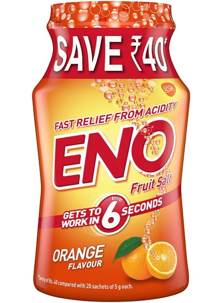 إينو زجاجة إينو بنكهة البرتقال 100 غرام - Image 1